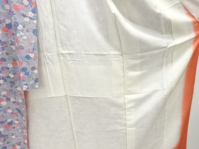  未使用品　菊模様小紋着物